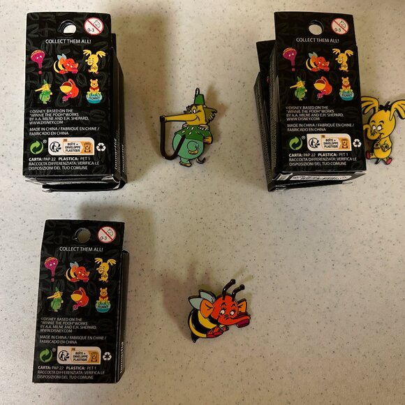 PICK ONE Disney Loungefly Pooh & Friends Mystery Blind Box Pins Updated 10-27-25 - Picture 5 of 15
